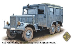 ACE 72579 - 1:72 Funkkraftwagen Kfz.62 (Radio truck)
