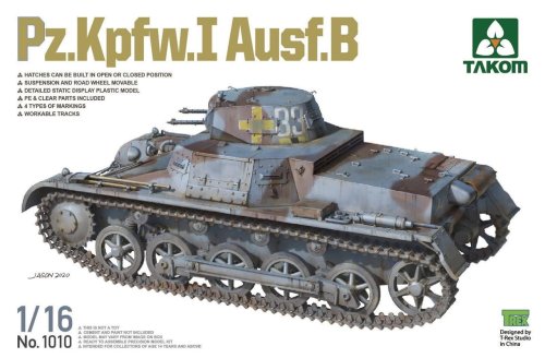 Go to product TAKOM 1010 - 1:16 Pz.Kpfw.I Ausf.B