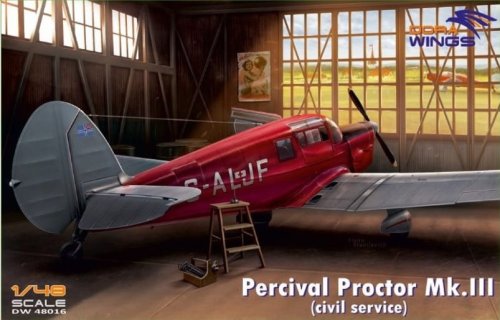 Go to product DORA WINGS 48016 - 1:48 Percival Proctor Mk. III ( civil registration )