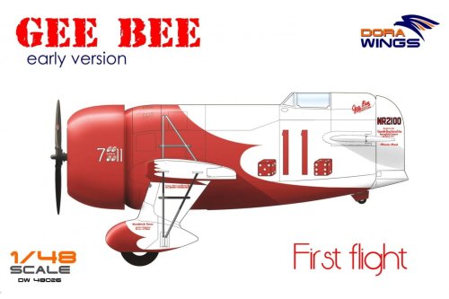 Go to product DORA WINGS 48026 - 1:48 Gee Bee Super Sportster R-1 ( early )