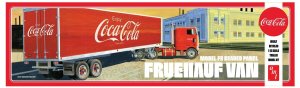 AMT 1109 - 1:25 Model FB Beaded Panel Fruehauf Van Coca-Cola