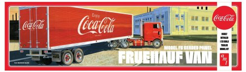 Go to product AMT 1109 - 1:25 Model FB Beaded Panel Fruehauf Van Coca-Cola