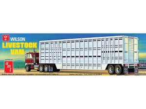 AMT 1106 - 1:25 Wilson Livestock Van Trailer