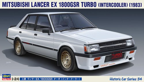 Go to product HASEGAWA HC-34 21134 - 1:24 Mitsubishi Lancer EX 1800GSR Turbo Intercooler (1983)
