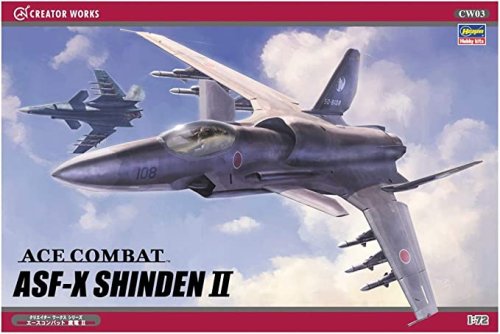 Go to product HASEGAWA CW03 64503 - 1:72 Ace Combat ASF-X Shinden II Creator Works