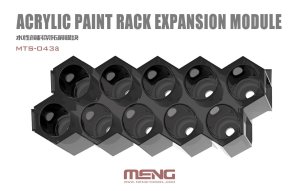 MENG MODEL MTS043A - Acrylic Paint Rack Expansion Module for MTS043