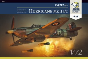 ARMA HOBBY 70042 - 1:72 Hurricane Mk II b/c - Expert Set