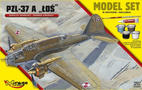 Go to product MIRAGE 872095 - 1:72 PZL 37A Łoś - Model Set