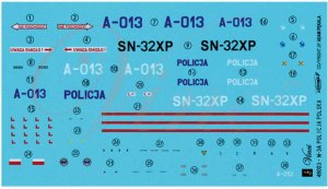 BIGMODEL VINCI 48003 - 1:48 W3W Sokół Policja