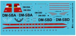 BIGMODEL VINCI 144003 - 1:144 An-24 Interflug