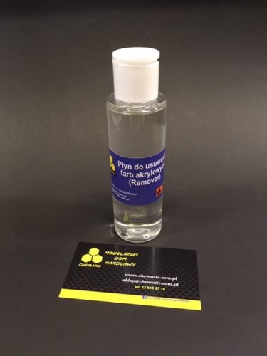 Go to product CHEMATIC - Solution for removing acrylic paints, 100 ml