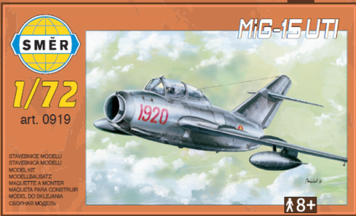 Go to product SMER 0919 - 1:72 MiG-15 UTI