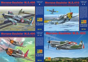 RS MODELS 93003 - 1:72 Detail set for MS 405/406/410