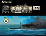 FLYHAWK 1311S - 1:700 HMS Invincible 1914 - Deluxe Edition