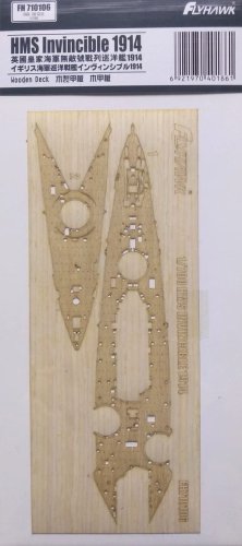 Go to product FLYHAWK 710106 - 1:700 HMS Invincible 1914 - Wooden Deck