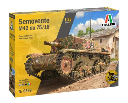 Go to product ITALERI 6569 - 1:35 Semovente M42 da 75/18