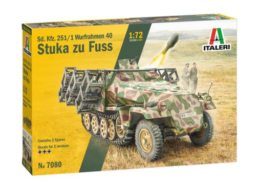 Go to product ITALERI 7080 - 1:72 Sd.Kfz.251/1 Wurfrahmen Stuka zu Fuss