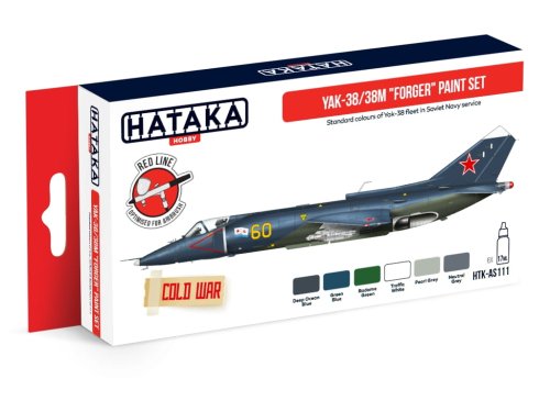 Go to product HATAKA AS111 - Yak-38/38M Forger paint set