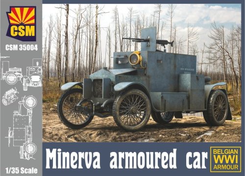 Go to product COPPER STATE MODELS CSM 35004 - 1:35 Minerva armoured car