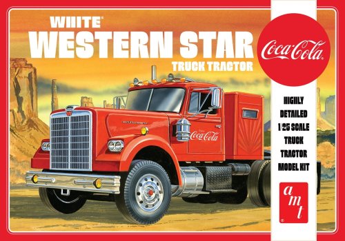 Go to product AMT 1160 - 1:25 Coca-Cola White Western Star Truck Tractor