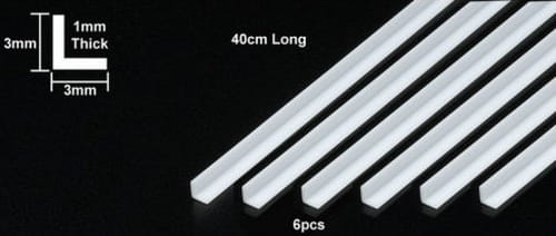 Go to product TAMIYA 70199 - Plastic Beams 3mm L, 6pcs