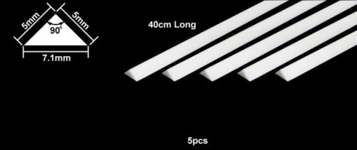 Go to product TAMIYA 70118 - Plastic Beams 5mm Triangle, 5pcs