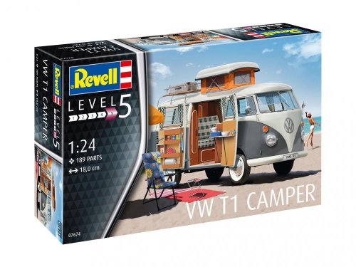 Go to product REVELL 07674 - 1:24 VW T1 Camper