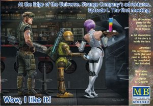 MASTER BOX 24031 - 1:24 Wow! I like it - At the Edge Universe, Strange Company adventures, Episode I , the first meeting