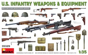 MINIART 35329 - 1:35 US Infantry Weapons & Equipment