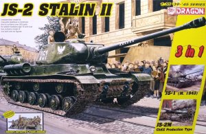 DRAGON 6537 - 1:35 JS-2 Stalin II w/ Soviet Infantry Tank Riders