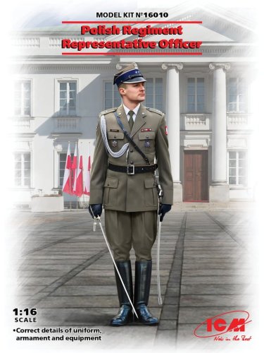 Go to product ICM 16010 - 1:16 Polish Regiment Representative Officer