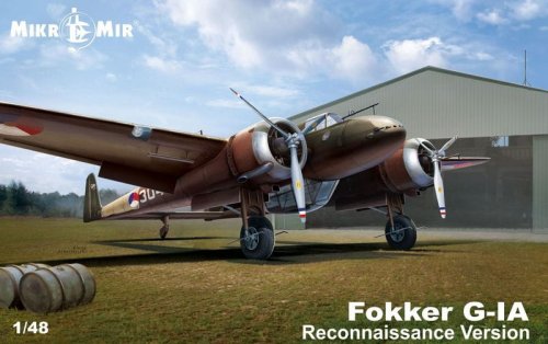 Go to product MIKROMIR 48018 - 1:48 Fokker G-IA Reconnaissance Version