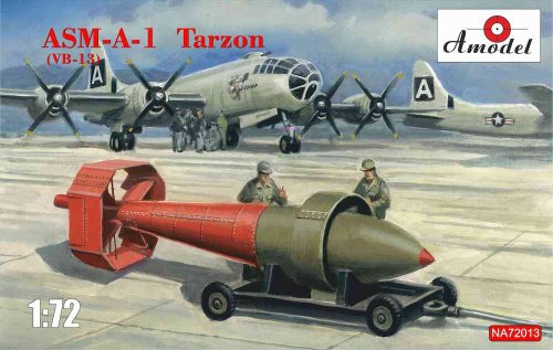 Go to product AMODEL NA72013 - 1:72 ASM-A-1 Tarzon (VB-13) American bomb