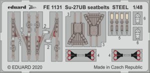 EDUARD FE1131 - 1:48 Su-27UB seatbelts - Steel
