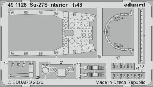 Go to product EDUARD 491128 - 1:48 Su-27S interior
