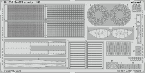 Go to product EDUARD 481036 - 1:48 Su-27S exterior