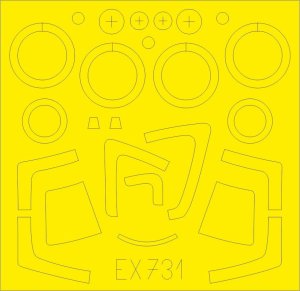EDUARD EX731 - 1:48 Su-27S