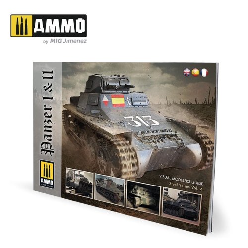 Go to product AMMO MIG 6083 - Panzer I & II - Steel Series Vol.4