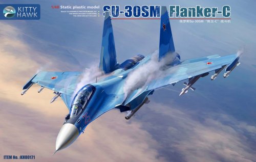Go to product KITTY HAWK 80171 - 1:48 Su-30SM Flanker-H