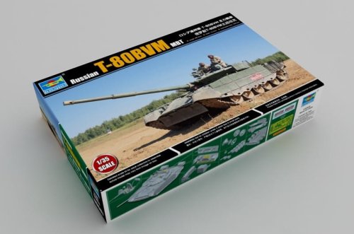 Go to product TRUMPETER 09587 - 1:35 Russian T-80BVM MBT