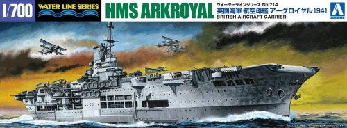 Go to product AOSHIMA 01018 - 1:700 HMS Ark Royal 1941 British Aircraft Carrier
