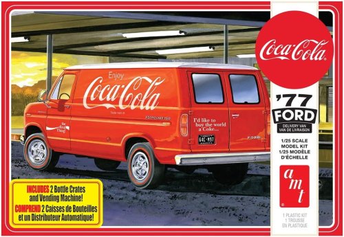 Go to product AMT 1173 - 1:25 Coca-Cola 77 Ford Delivery Van