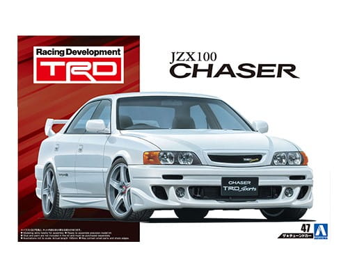 Go to product AOSHIMA 05985 - 1:24 TRD JZX100 Chaser 98 Toyota