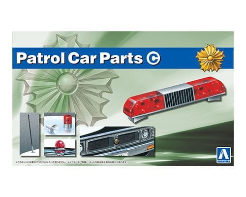 Go to product AOSHIMA 05976 - 1:24 Patrol Car parts C