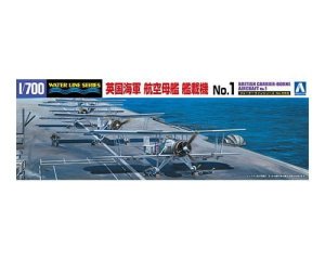 AOSHIMA 05942 - 1:700 British Carrier-borne Aircraft No.1