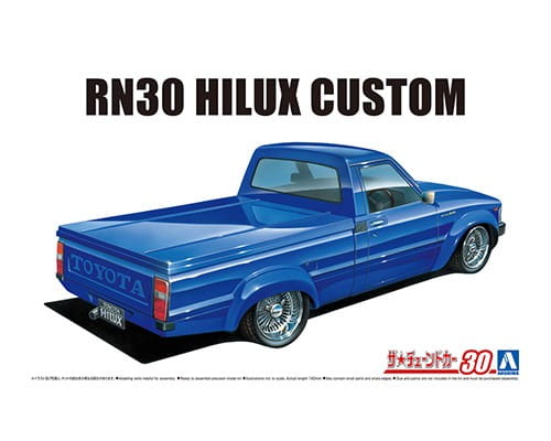 Go to product AOSHIMA 05862 - 1:24 RN30 Hilux Custom 78 Toyota