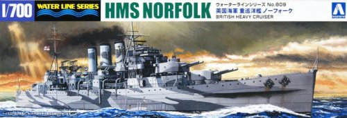 Go to product AOSHIMA 05670 - 1:700 HMS Norfolk British Heavy Cruiser