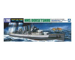 AOSHIMA 05269 - 1:700 HMS Dorsetshire British Heavy Cruiser