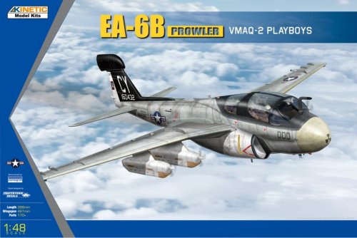 Go to product KINETIC 48112 - 1:48 EA-6B Prowler VMAQ-2 Playboys