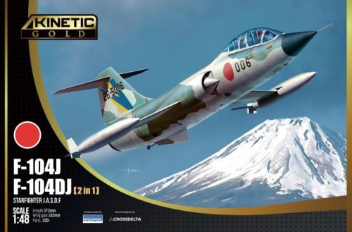 Go to product KINETIC 48092 - 1:48 F-104J/F-104DJ Starfighter - JASDF